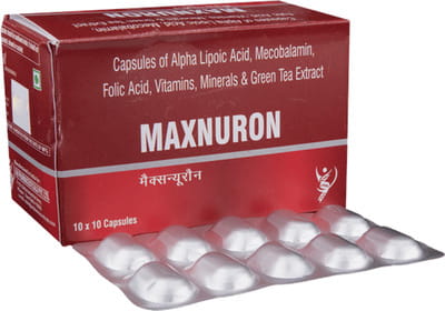 Maxnuron Strip Of 10 Capsules