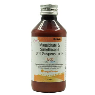 Hycid Orange Flavour Sugar Free Bottle Of 170ml Oral Liquid
