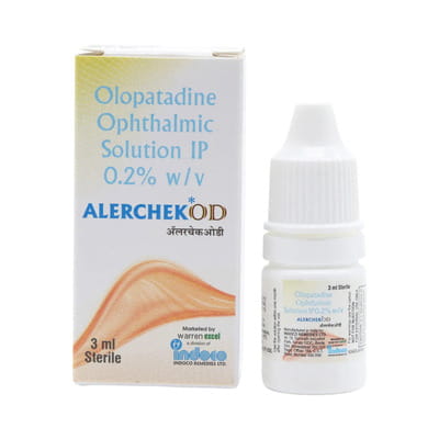 Alerchek Od Bottle Of 3ml Eye Drops