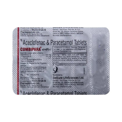 Combipara Strip Of 10 Tablets