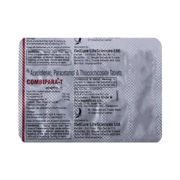 Combipara T Strip Of 10 Tablets
