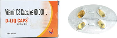 D Liq 60000iu Capsules