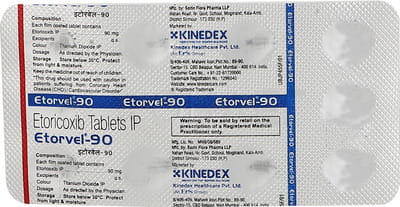 Etorvel 90mg Strip Of 10 Tablets