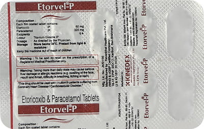 Etorvel P Strip Of 10 Tablets