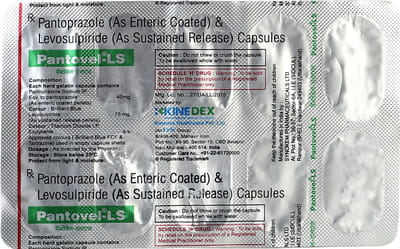 Pantovel Ls Strip Of 10 Capsules
