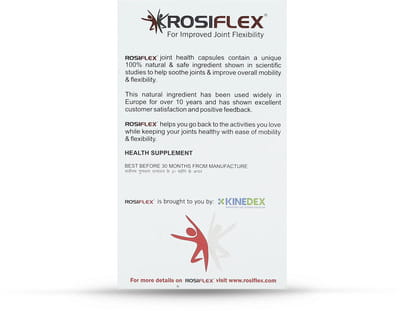 Rosiflex 750mg Bottle Of 60 Capsules