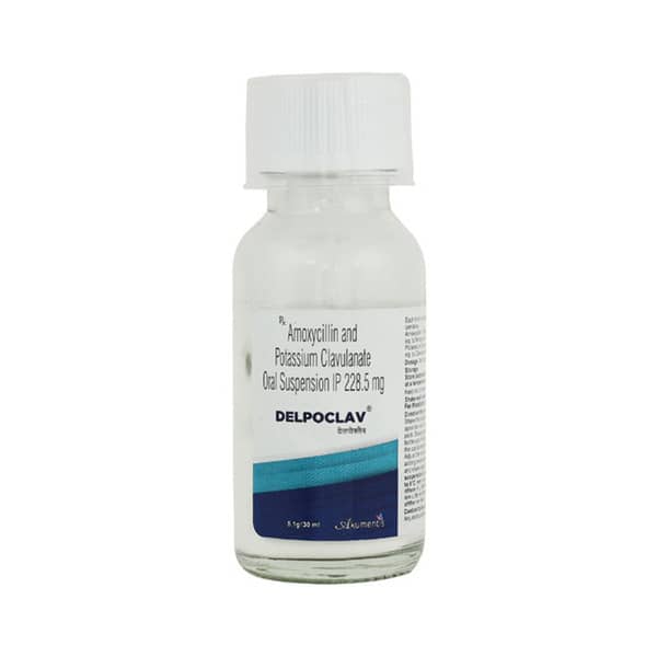 Delpoclav 228.5Mg Bottle Of 30Ml Syrup