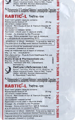Rabtic L Strip Of 10 Capsules