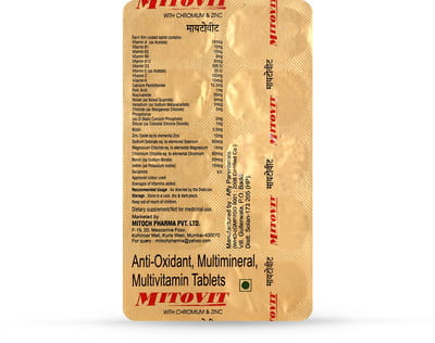 Mitovit Strip Of 10 Tablets