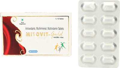 Mitovit Gold Strip Of 10 Tablets