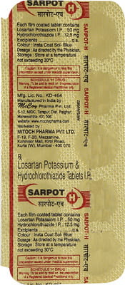 Sarpot H Strip Of 10 Tablets