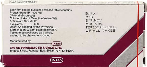 Hald Sr 400Mg Strip Of 10 Tablets
