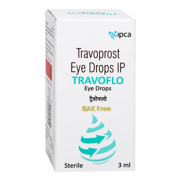 Travoflo Bottle Of 3Ml Eye Drops