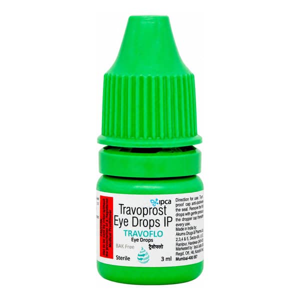 Travoflo Bottle Of 3Ml Eye Drops