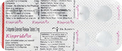 Kinpride Sr 3mg Strip Of 10 Tablets