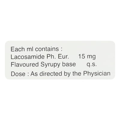 Lacosam Bottle Of 200ml Syrup