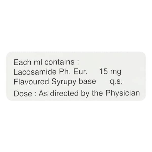 Lacosam Bottle Of 200ml Syrup