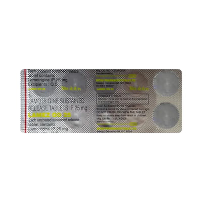 Lamez Od 25mg Strip Of 10 Tablets