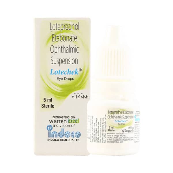 Lotechek Bottle Of 5ml Eye Drops