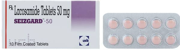 Seizgard 50mg Strip Of 10 Tablets
