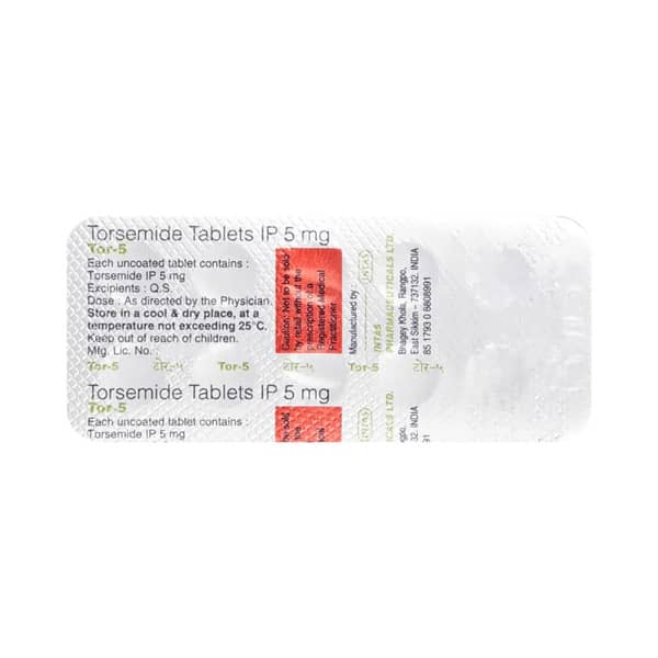 Tor 5Mg Strip Of 10 Tablets