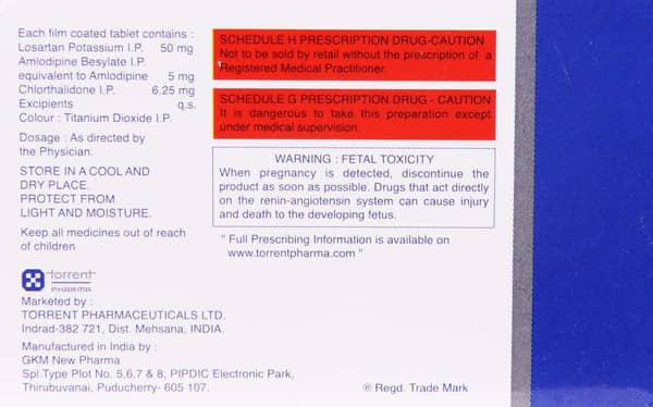 Trilosar 6.25mg Strip Of 10 Tablets