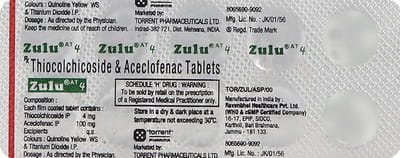 Zulu At 4mg Strip Of 10 Tablets