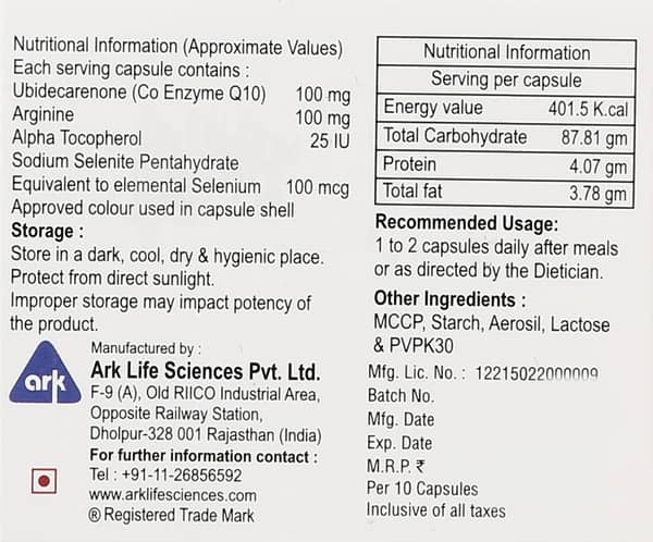 Krislow Strip Of 10 Capsules
