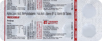 Recoba Strip Of 10 Tablets