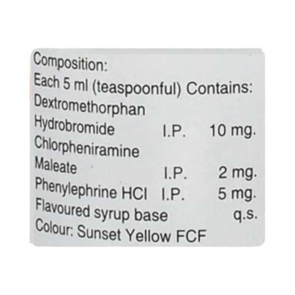 Tussprox D Bottle Of 100ml Syrup