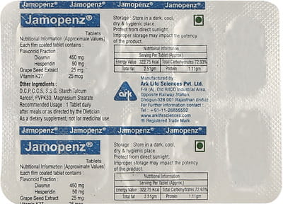 Jamopenz Strip Of 10 Tablets