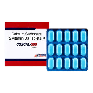 Coxcal 500Mg Strip Of 15 Tablets