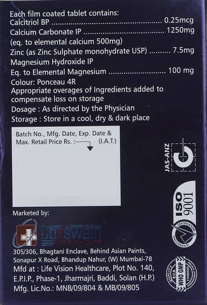 Coxcal Ds Strip Of 10 Tablets
