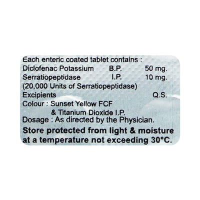 Coxser D Strip Of 10 Tablets