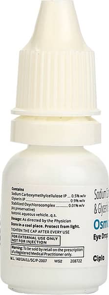 Osmodrops Bottle Of 10ml Eye Drops