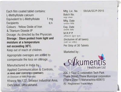 Foliact 1mg Strip Of 30 Tablets