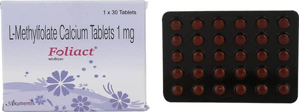 Foliact 1mg Strip Of 30 Tablets