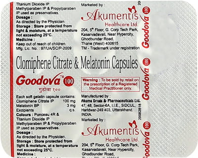 Goodova 100mg Strip Of 5 Capsules
