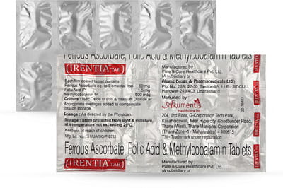 Irentia Strip Of 10 Tablets