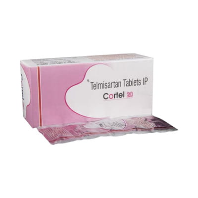 Cortel 20mg Strip Of 10 Tablets