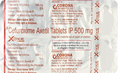 Xoxe 500mg Strip Of 10 Tablets