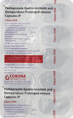 Ulpan Dsr Strip Of 10 Capsules