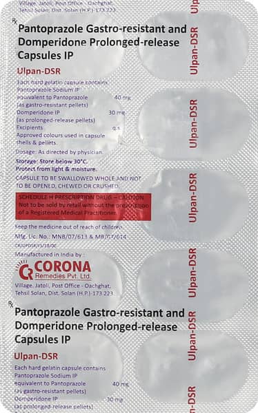 Ulpan Dsr Strip Of 10 Capsules