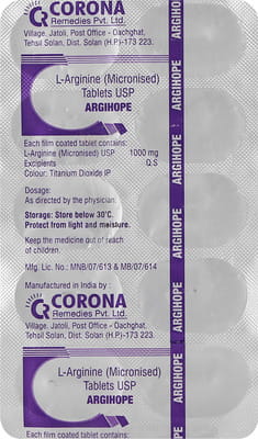 Argihope 1000mg Strip Of 10 Tablets