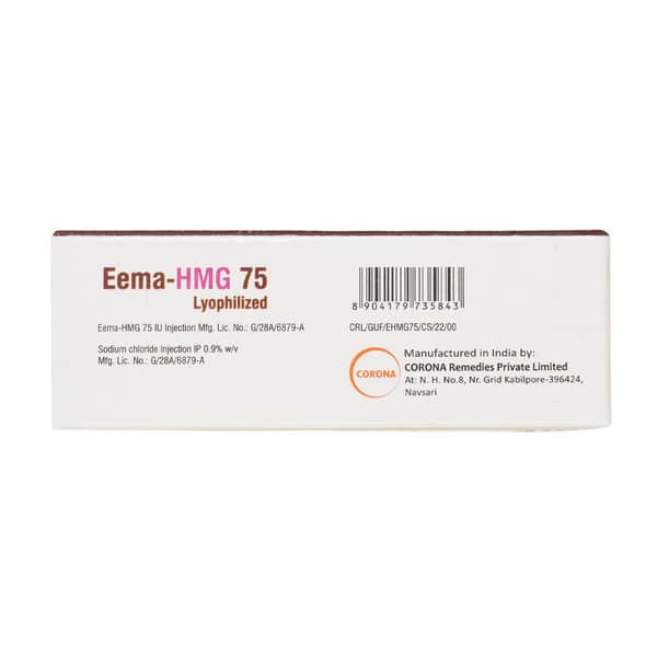 Eema Hmg 75Iu Dry Vial Of 1 Powder For Injection
