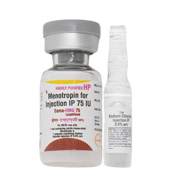 Eema Hmg 75Iu Dry Vial Of 1 Powder For Injection
