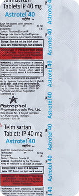Astrotel 40mg Strip Of 10 Tablets