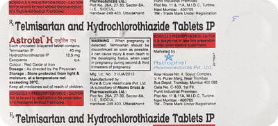 Astrotel H 40mg Tablet