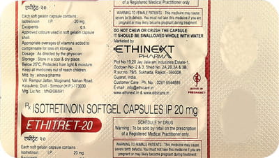 Ethitret 20mg Strip Of 10 Capsules