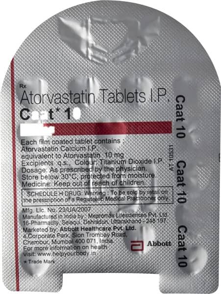 Caat 10mg Strip Of 15 Tablets